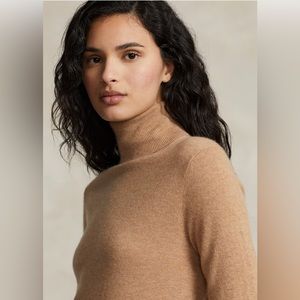 Ralph Lauren cashmere turtleneck.